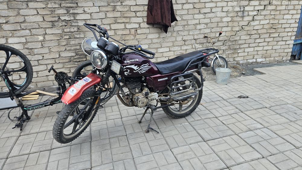 Продам мотоцикл Hammer 200