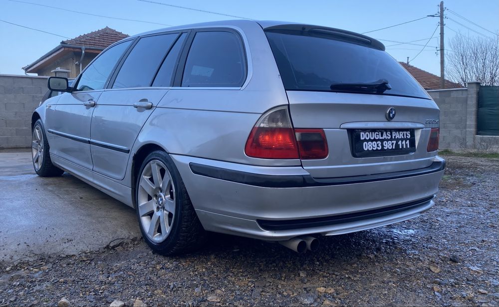 BMW E46 facelift комби Х-drive 330D M57D30 204 Hp stage 1 НА ЧАСТИ