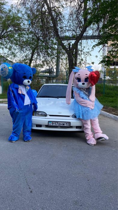 Мишка тедди аниматор Шымкент на прокат