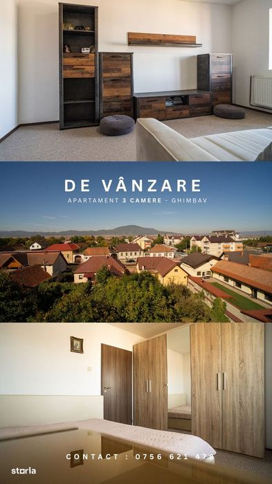 Apartament 3 camere, Ghimbav