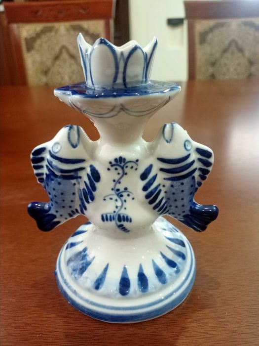 сервировочная посуда Гжель