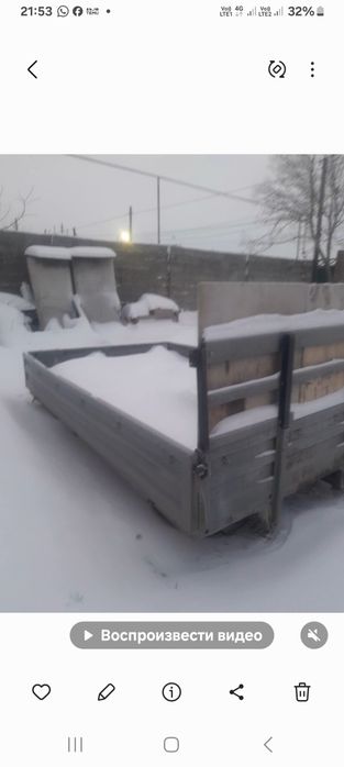 Борт на газель продам