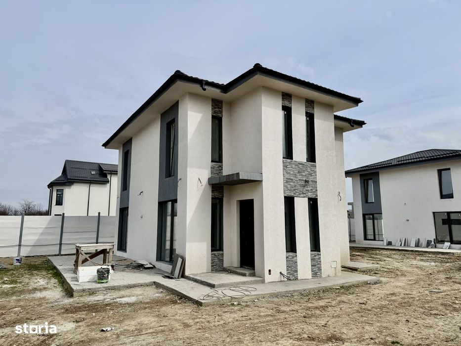 Casa P+1+pod in Bragadiru- Curte mare- Complex Privat