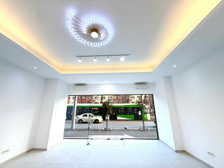 Spațiu comercial 130 mp – Șos. Alexandriei 92 – Acces stradal, vitrină