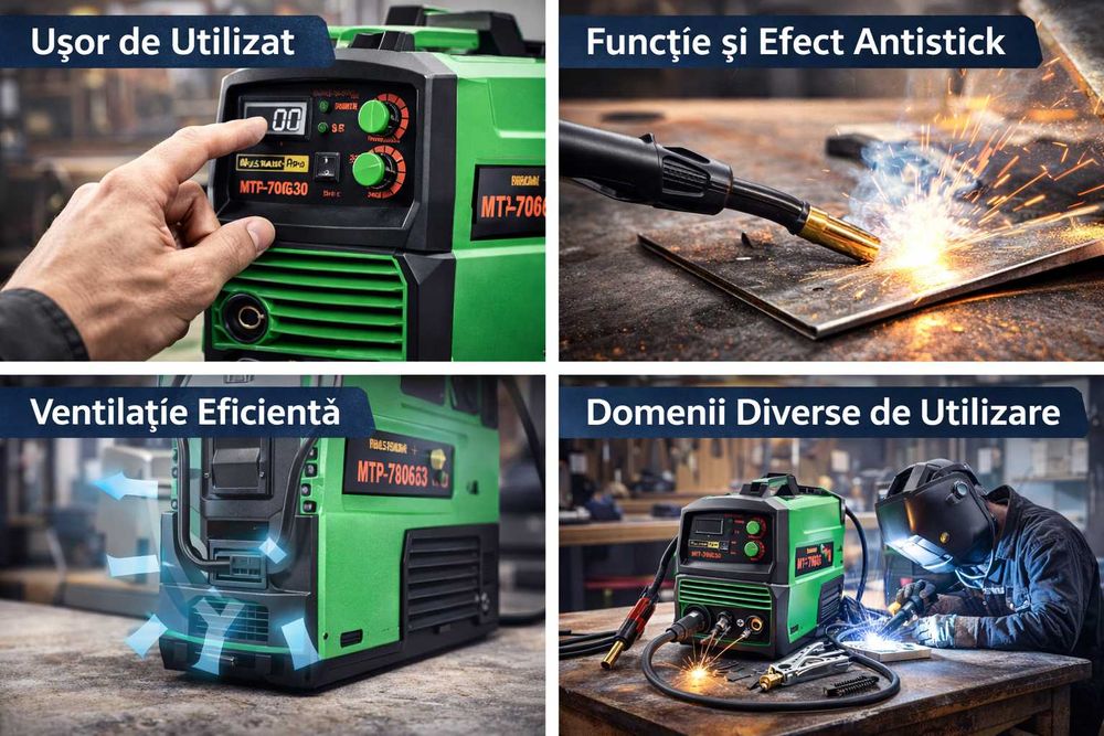 Aparat sudura MIG MMA 350A Mustang Pro profesional