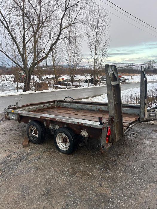 Remorca trailer utilaje IFOR WILLIAMS  de 3.5 tone