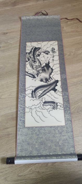 Картина свитък на дракон от Китай