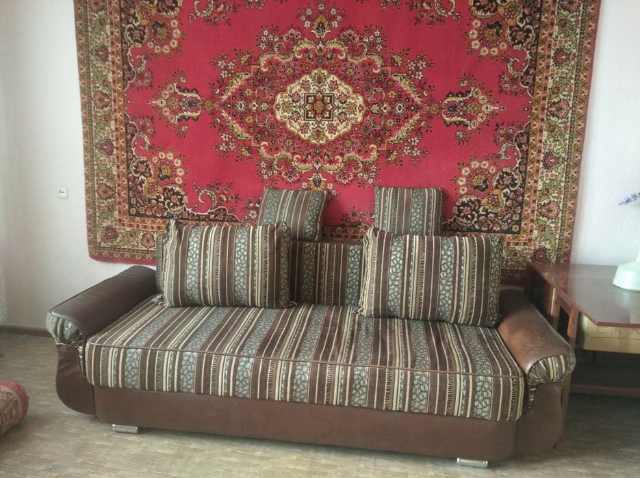 Мебель диван с ковром
