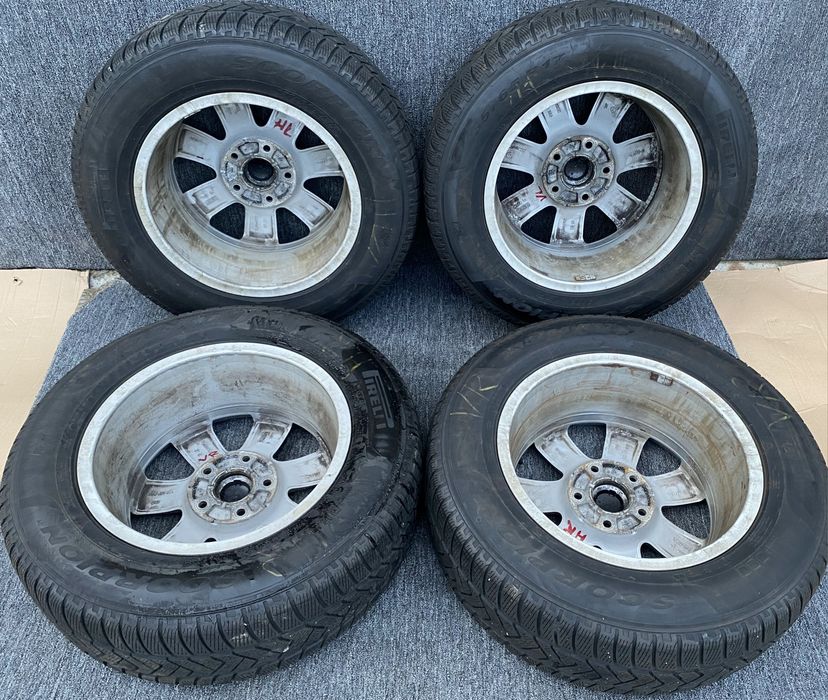 Jante De Aliaj 17” 5 x 130+Vw Touareg+Cauciucuri Iarna 235-65-17'' M+S