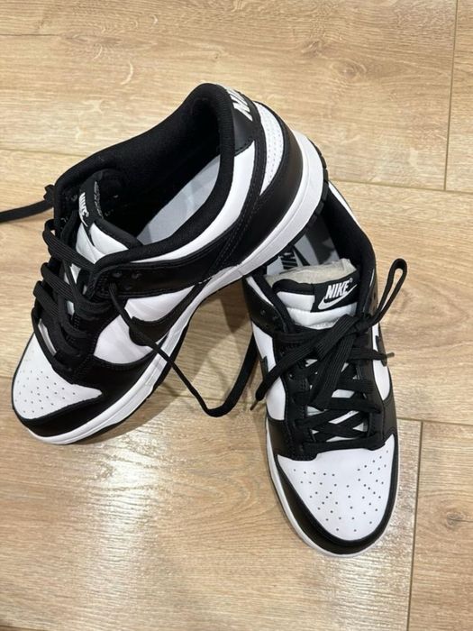 Nike кроссовки Dunk Low Black/White