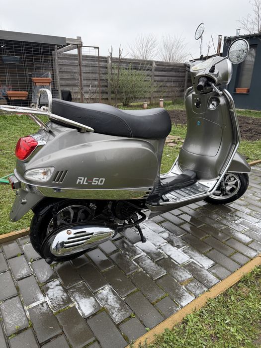 Turbho RL50 ! Scuter fara permis 4timp ! Doar 1339 km ! Ca Nou ! Carte RAR !