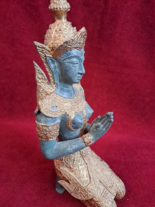 statueta bronz buddha teppanom