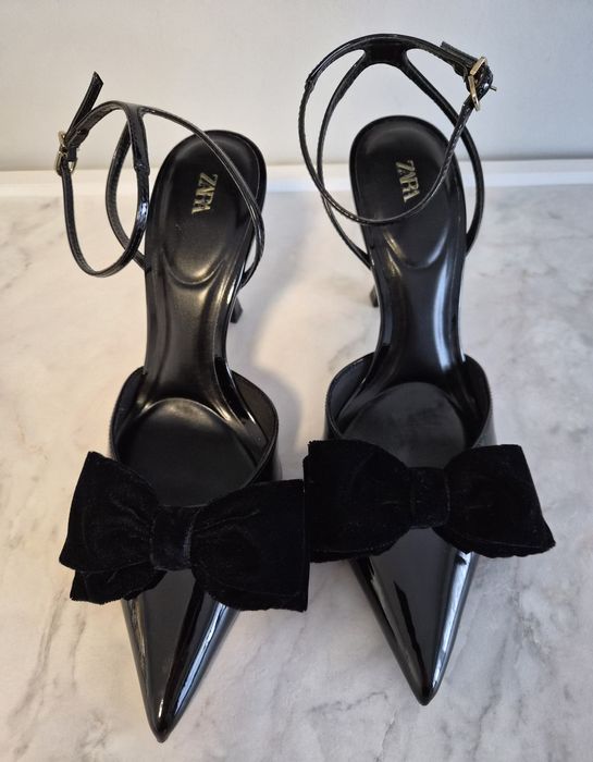 Обувки с панделки "ZARA"