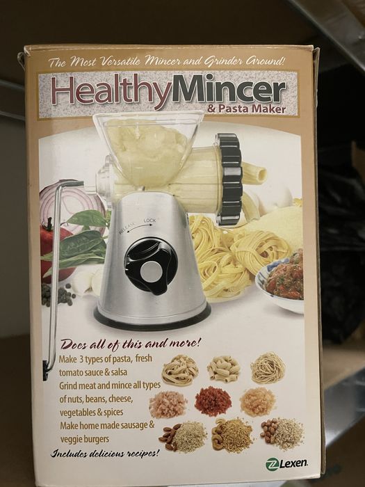 Lexen Mincer and Pasta Maker