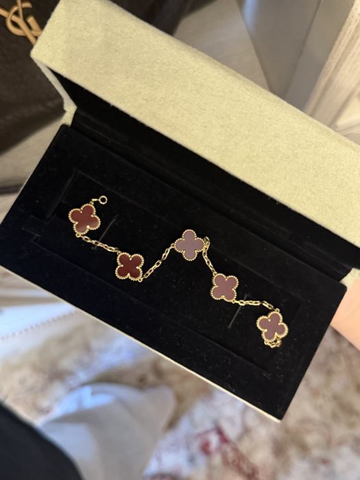 Браслет Van cleef 750 проба, 1:1