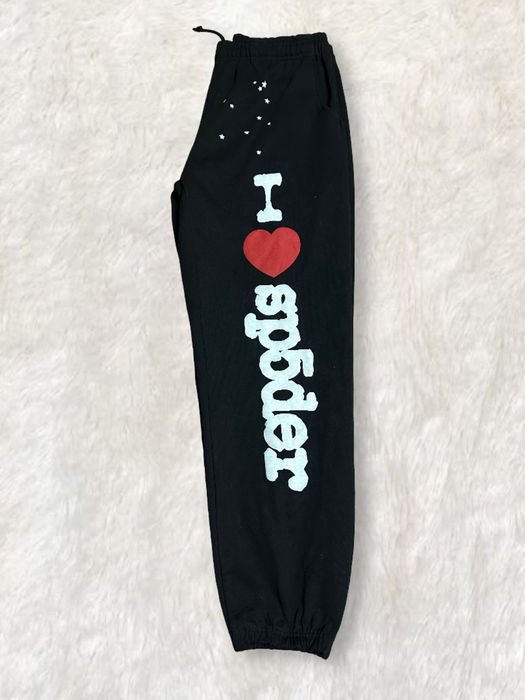 Sp5der / Spider Sweatpants Baggy cu Logo Mare – XL – NOI