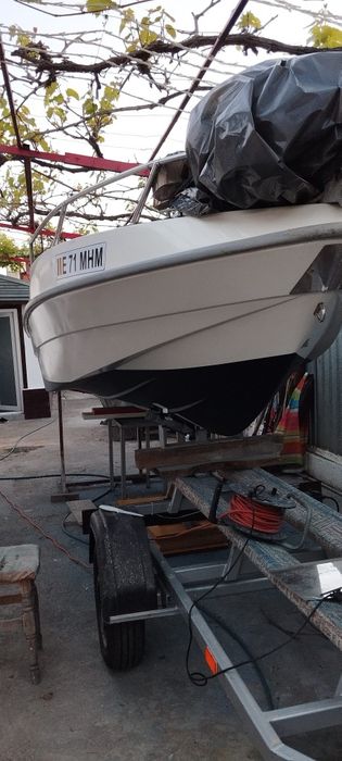 Barcă Romar 500 cu motor Johnson 40 cai
