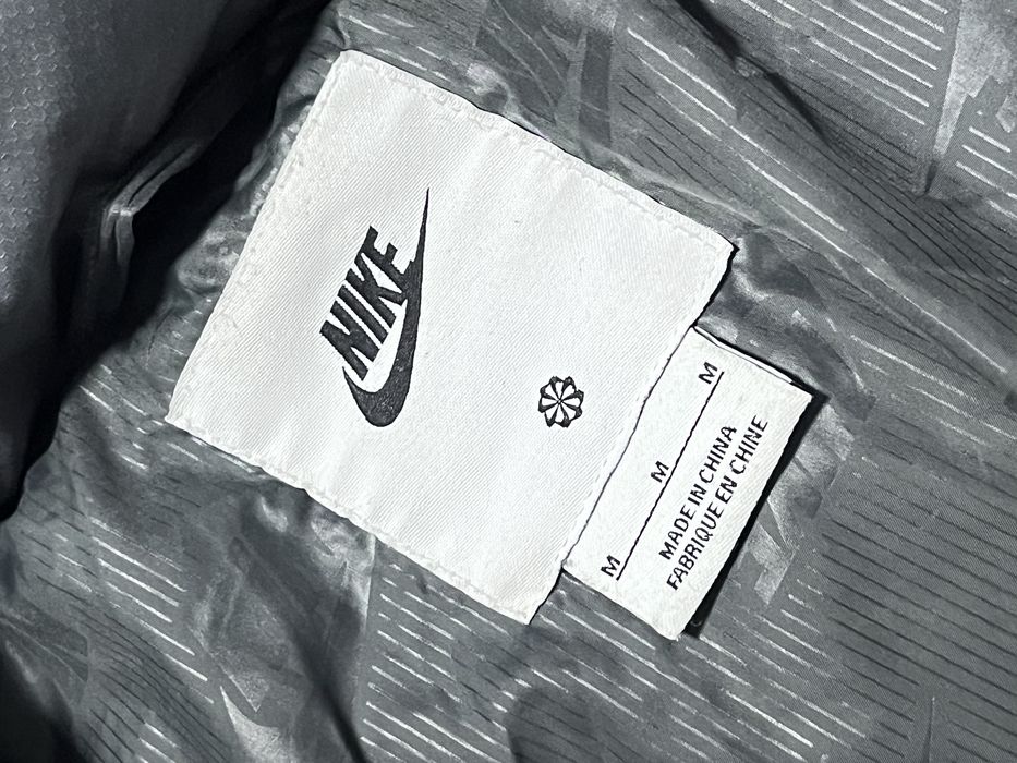 зимний пуховик найк