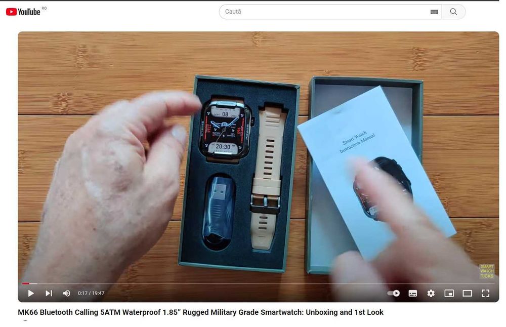 Smartwatch Tio smartCALL, fitness, sport, notificari, meteo -sigilat