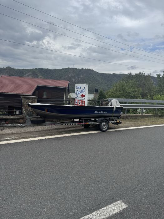 Barca aluminiu motocraft L 420