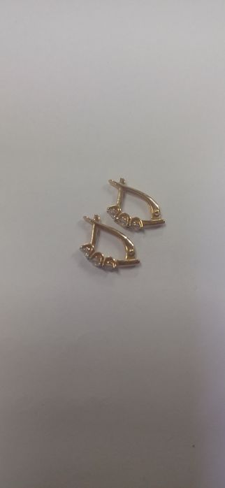 Серьги золото 585