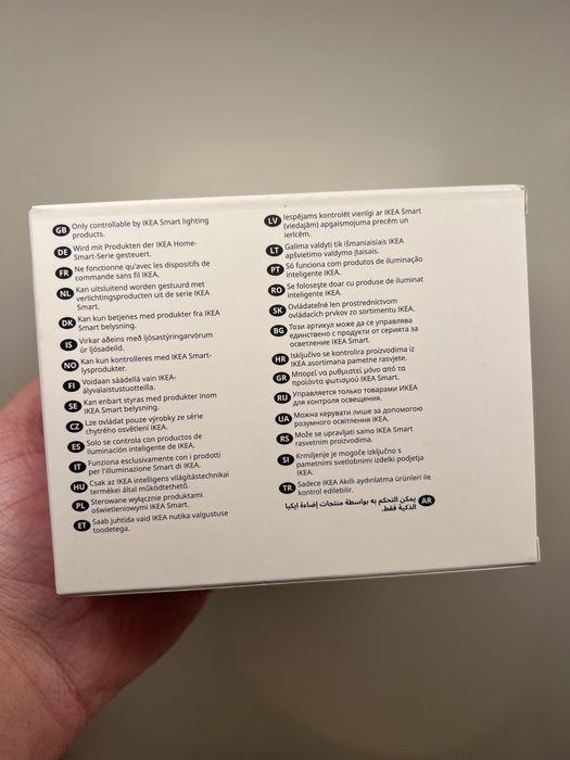 Tradfri led ikea spoturi inteligente cu telecomanda lumina calda