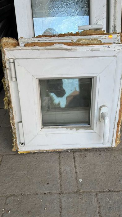 Geam / Fereastră termopan VEKA Tripan 45 x 45 cm (Optimedia, bandă caldă)