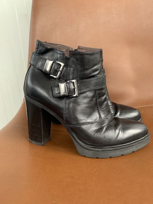 дамски боти естествена кожа nero giardini