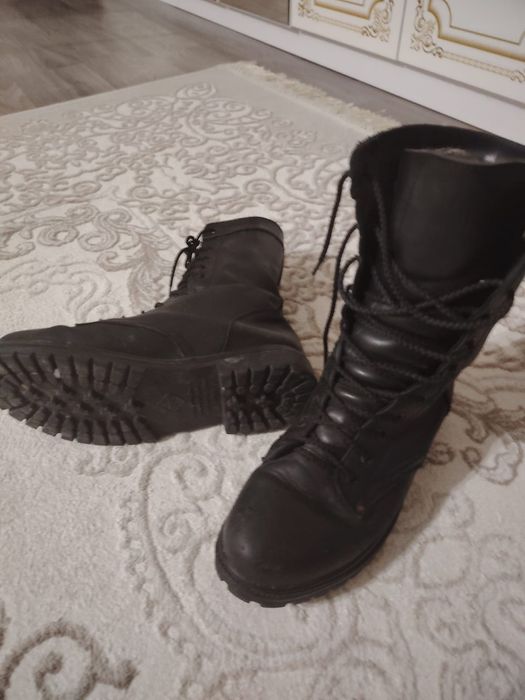 Сапоги берцы зимние