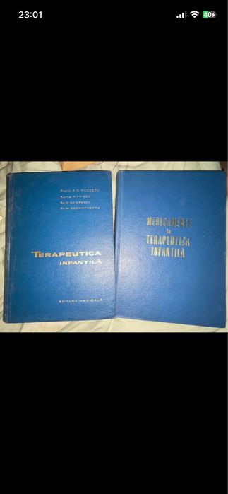 Carti medicina 1963 terapeutica infantila