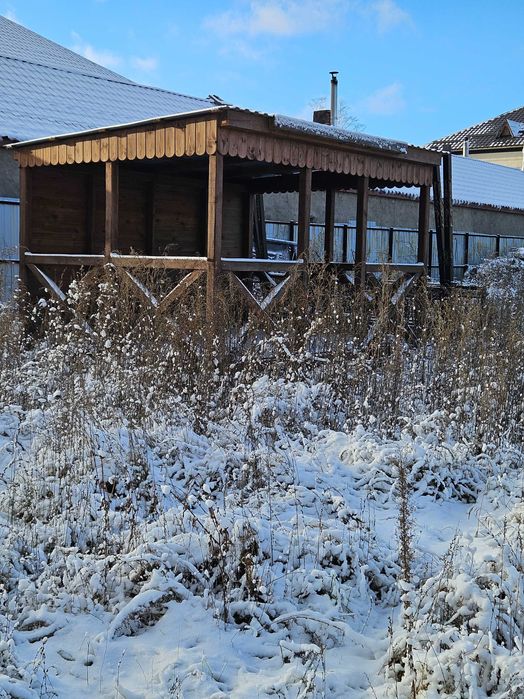 Беседка деревянная