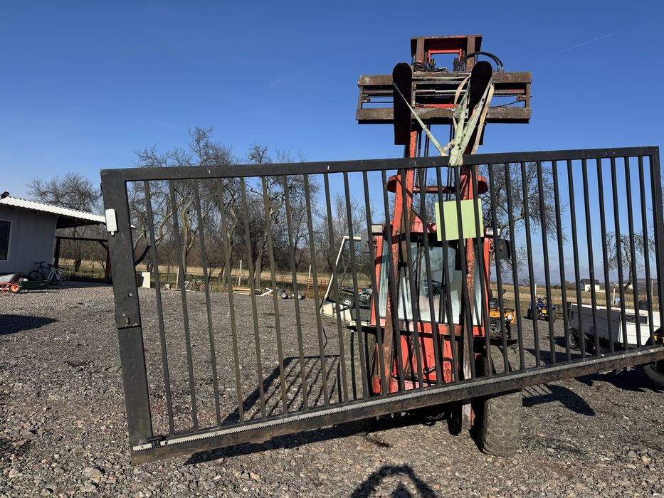 Poarta culisanta din fier 4.7/2m