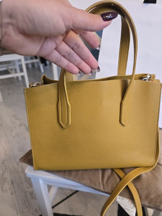 Дамска чанта FURLA - естествена кожа