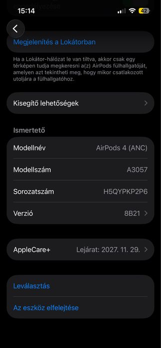 AirPods 4 ANC apple care+