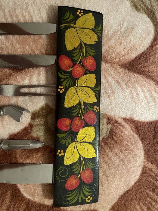 Кухонная утварь СССР хохлома