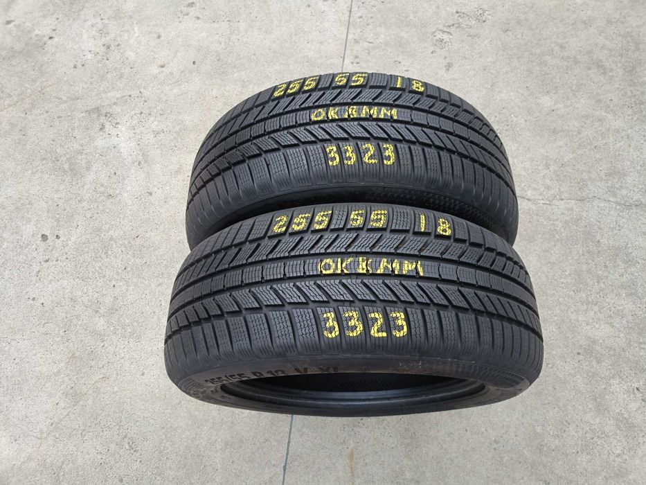 Doua anvelope iarna 255 55 18 Continental WinterContact TS 870P profil 8 mm