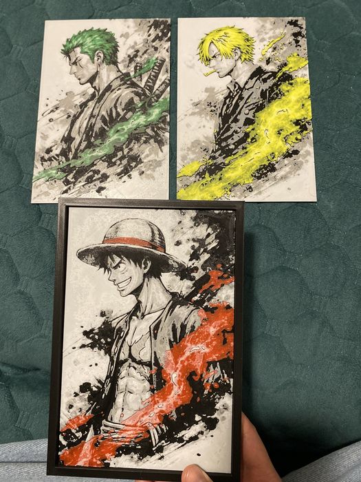 Tablouri One piece realizate 3D