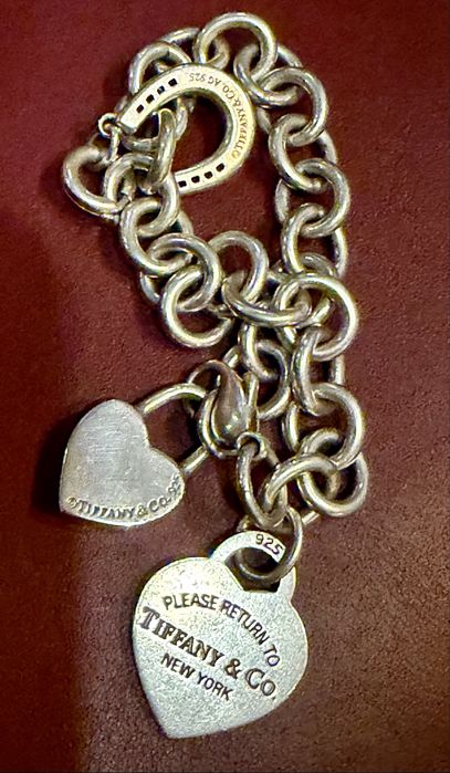 Tiffany & Co  сеебърна гривна