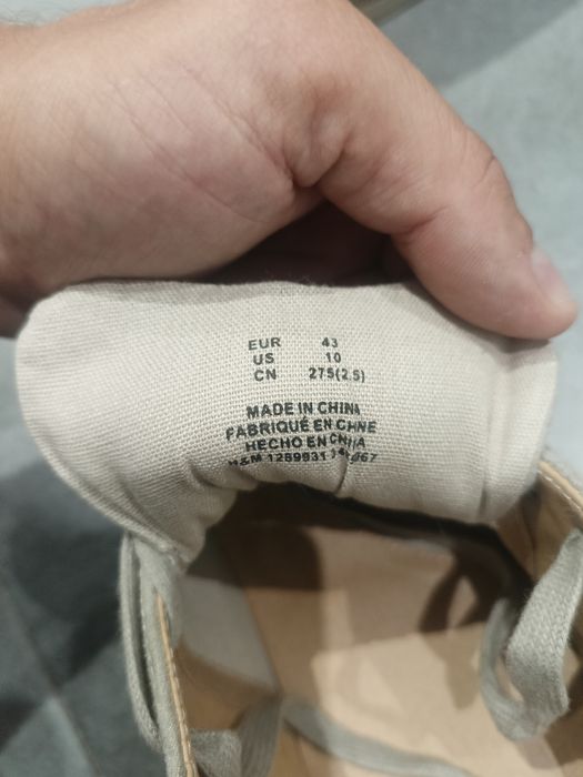 Обувки велурени h&m