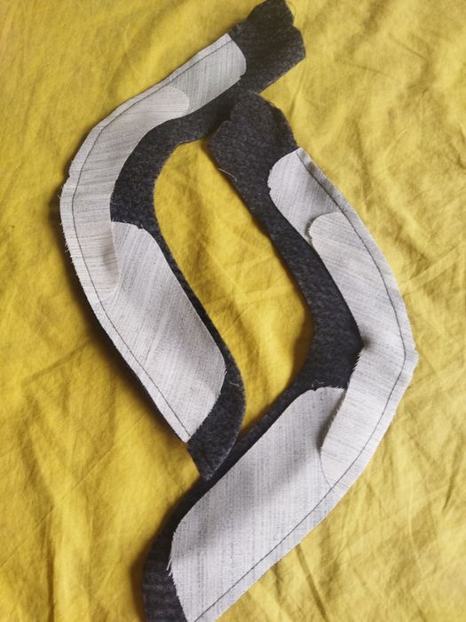 Шивашки материали -подплънки и гугли за сака и палта.