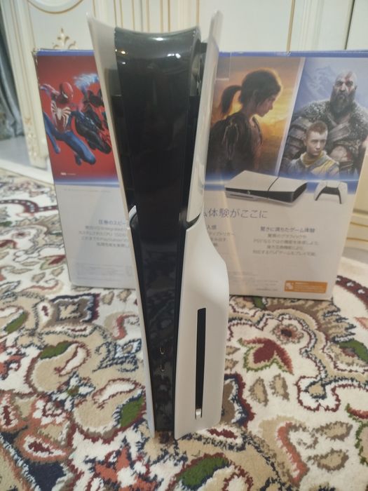 Playstation 5 slim дисковод 1tb 2 джостик топ игры состояние отличное