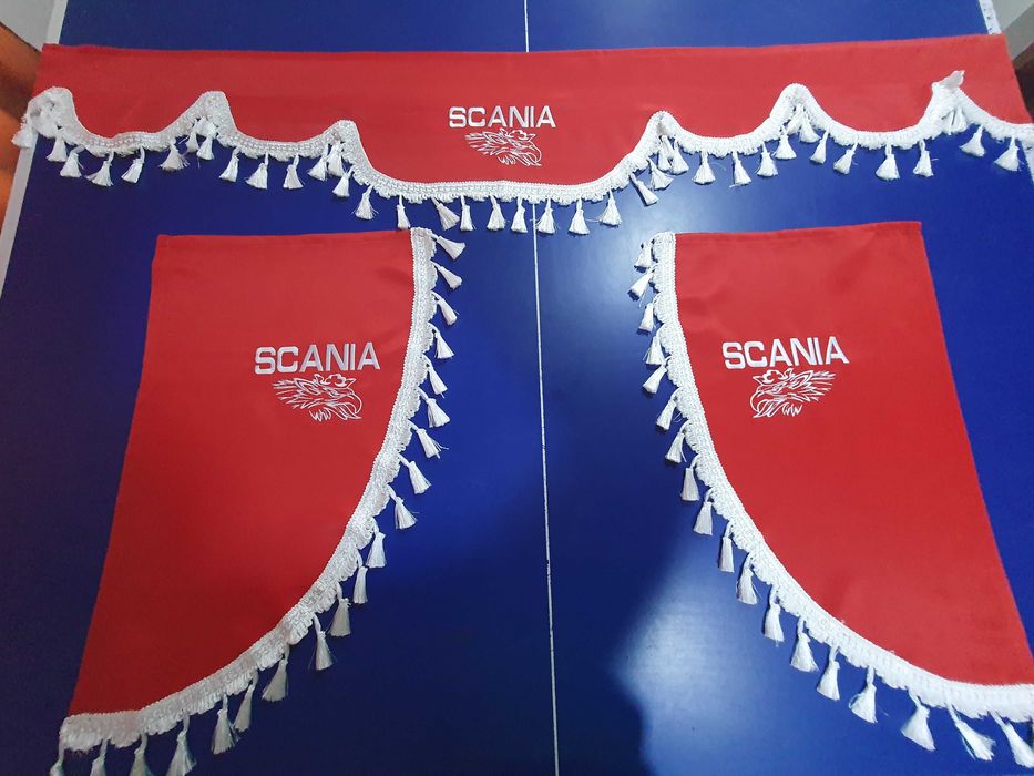 Perdea parbriz si coltare Scania