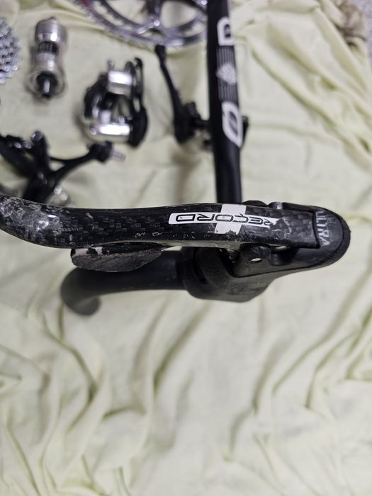 Vând set Campagnolo Record Titanium