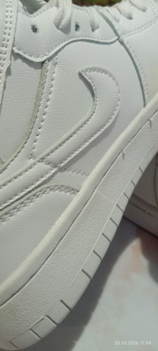 Кеды Air Jordan Nike.Экокожа,Флис.