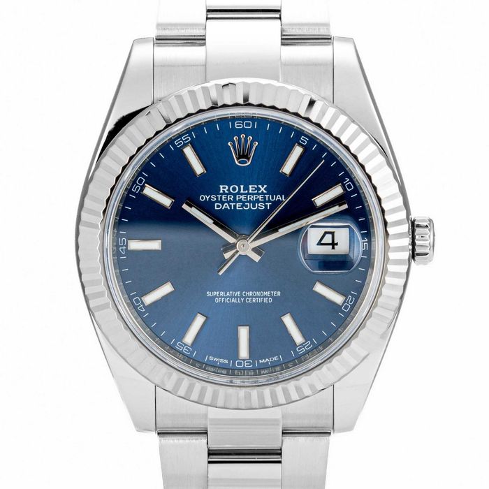 Rolex Datejust 41mm 126334 Bright Blue dial