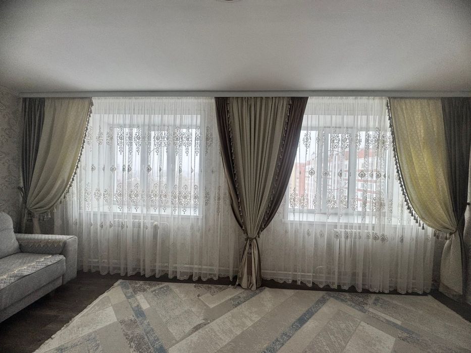 Продам шторы с тюлью