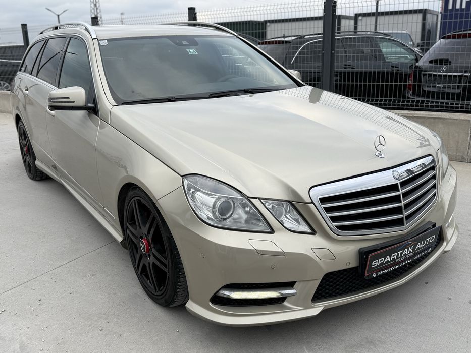 Mercedes-Benz E 350 D* 2012г* AMG Pack* TV* Топ Състояниение*