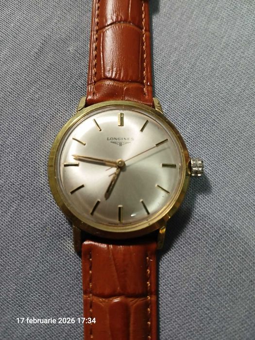 LONGINES Calatrava (mecanic, 1970, servisat) Livrez personal Bucuresti