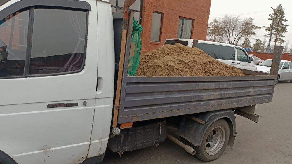 Продам песок ручной, мичуринский, глина, щебень