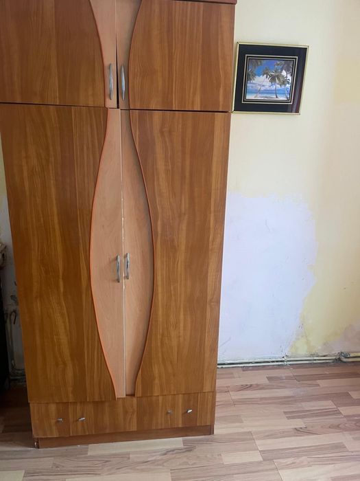 Dulap de haine si cu rafturi